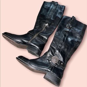 Vince Camuto Fantastic Calf/Alligator skin Women’s Boots! Size 9.5